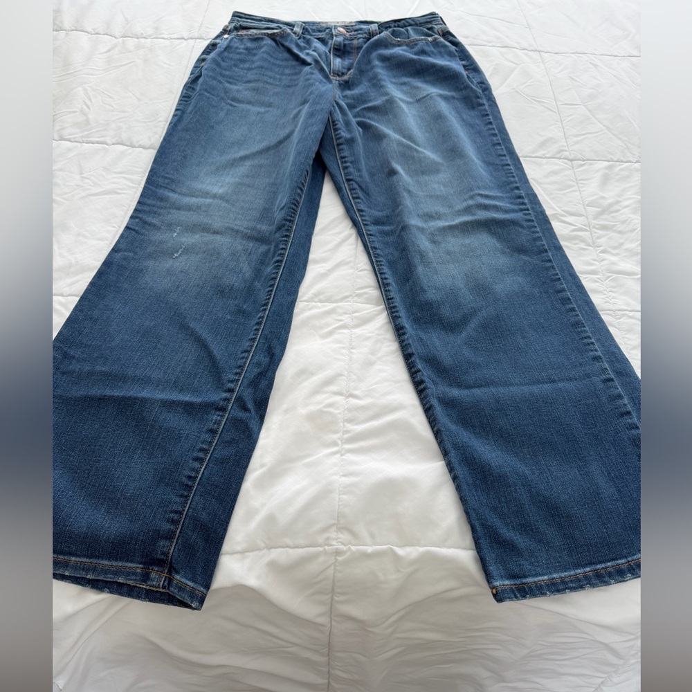 Judy Blue Mid-Wash Straight Leg Denim Jeans size 7/28